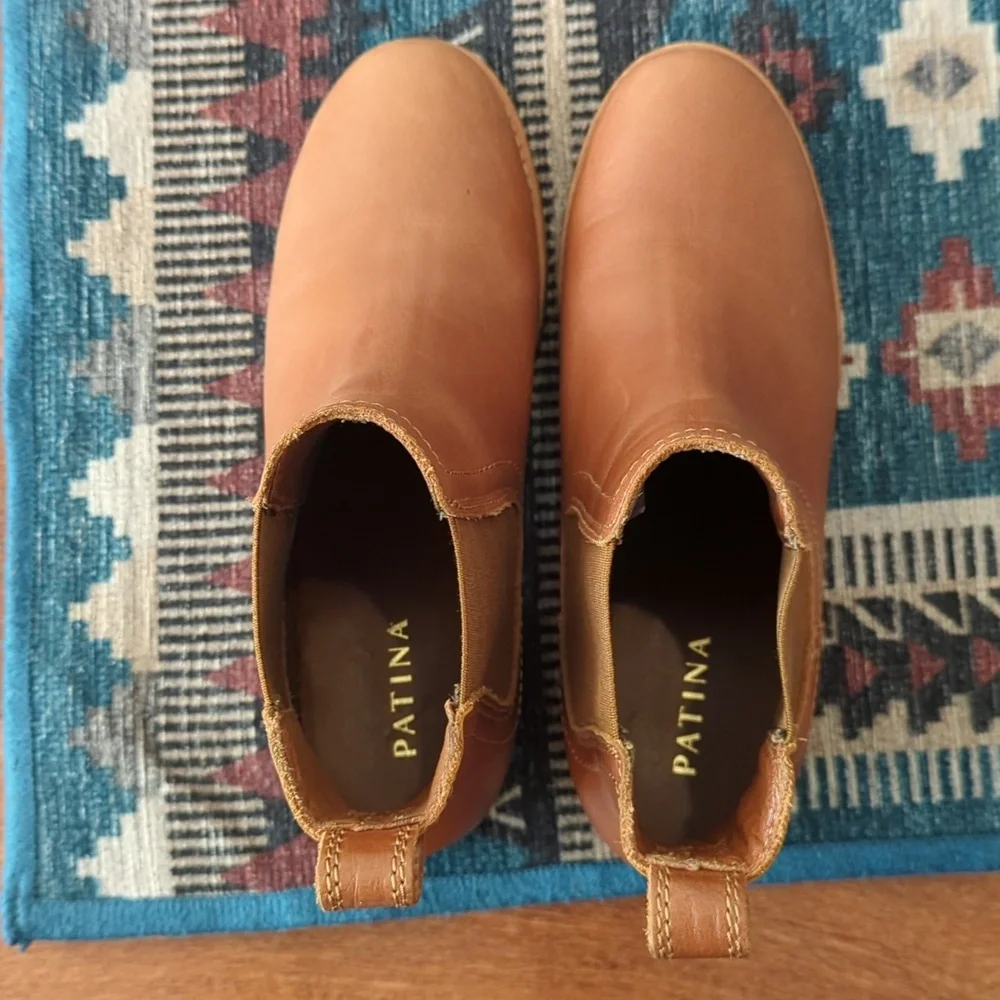 Patina Portland Leather Chelsea Boots - Picture 4 of 6